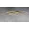 Et2 Traverse LED 12-Light 23.5" Wide Champagne Flush Mount Light E21513-CHP - alternate 4